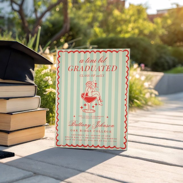 Convites Graduação de vaqueira ocidental em Tini Bit (Criador carregado)