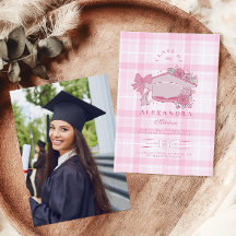 Graduação do Arco Rosa Coquette Retro Foto