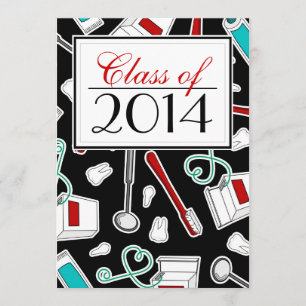 Convites Graduação do higienista dental/escola dental