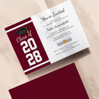 Graduação do Mais velho Burgundy do Partido Forman