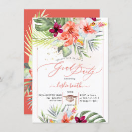 Convites Graduação do Paraíso Tropical H2 PixDezines