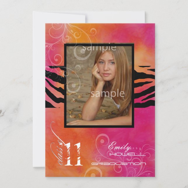 Convites Graduação do PixDezines 2011, Zebra (Frente)