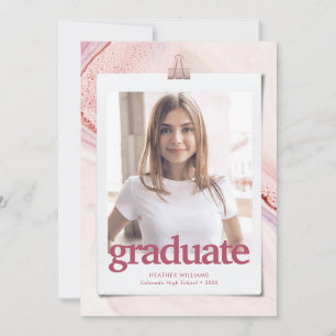 Convites Graduação em Tipografia Moderna