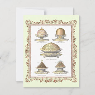 Convites Graduação escolar do Chef Cozinhar de Bolo