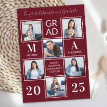 Graduação - Formando 6 do Monograma Personalizado