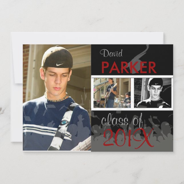 Convites Graduação/Foto/Boné+Graduação do PixDezines 2011 (Frente)