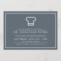 Graduação mínima de chef|Convite de aposentadoria