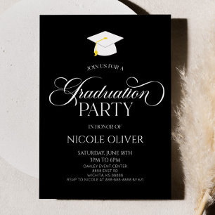 Convites Graduação Mínima Elegante