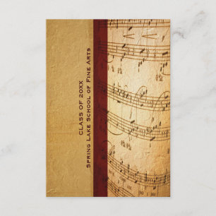 Convites Graduação na Academia de Música ou Artes de Exe