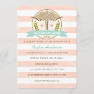 Convites Graduação na Escola de Enfermagem de Coral e Aqua 