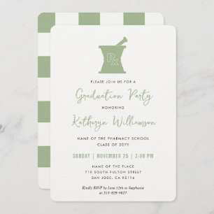 Convites Graduação na Faculdade de Farmácia de PharmD Moder