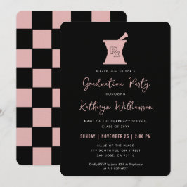 Convites Graduação na Faculdade de Farmácia de PharmD Moder