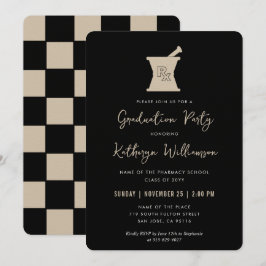 Convites Graduação na Faculdade de Farmácia de PharmD Moder