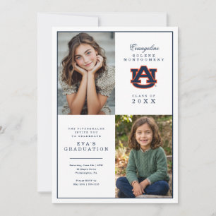 Convites Graduação na Universidade de Auburn
