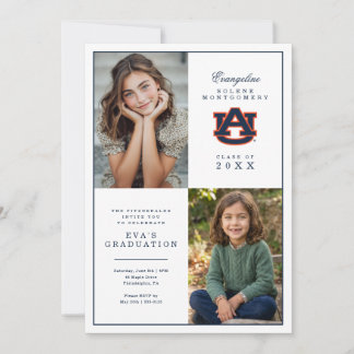 Convites Graduação na Universidade de Auburn