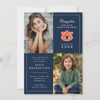 Convites Graduação na Universidade de Auburn