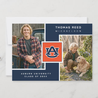 Convites Graduação na Universidade de Auburn