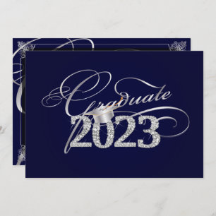 Convites Graduação PixDezines Bling, Bling/diy color 2023