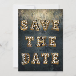 Convites Graduação Salva As Luzes Do Teatro Marquee De Data