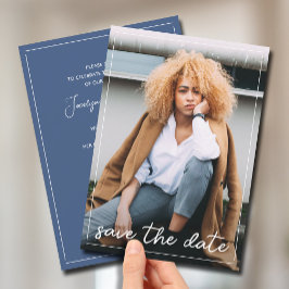 Convites Graduação Salvar a Foto da Data