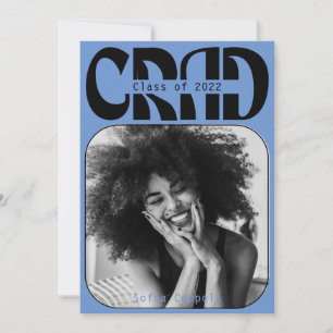 Convites Graduação Típica Típica Gótica Azul 2022 Invi