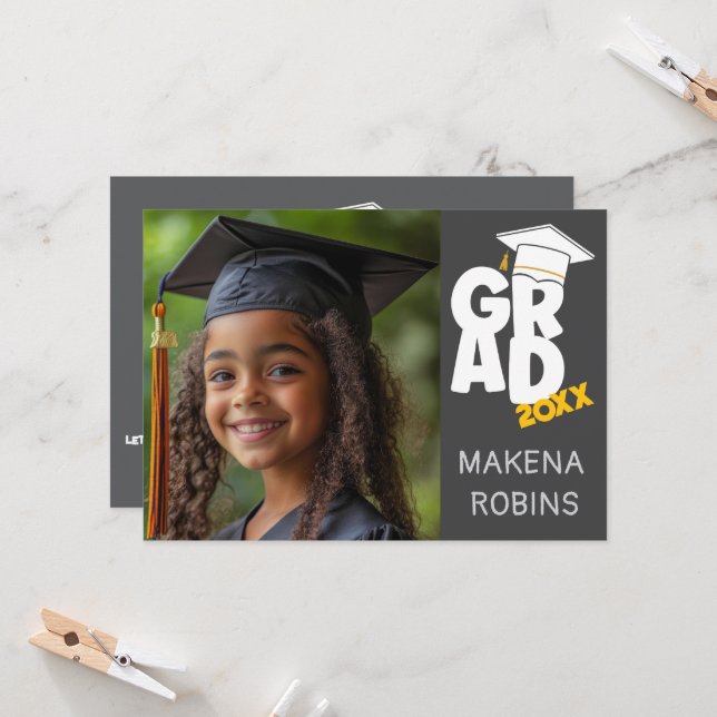 Convites Graduado  (Frente/Verso In Situ)