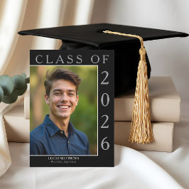 Convites Graduado Clássico Turma de 2026 Foto Personalizada