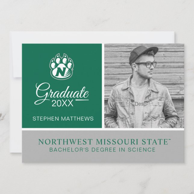 Convites Graduado da NW Missouri State (Frente)