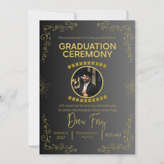 Convites Graduation announcement invite| Graduation party 