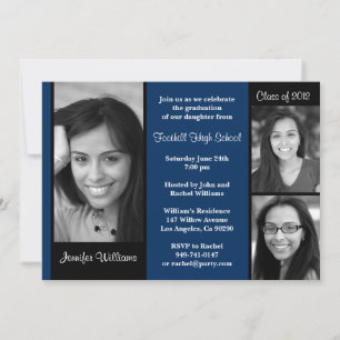 Convites Graduation Invitation Class of 2012