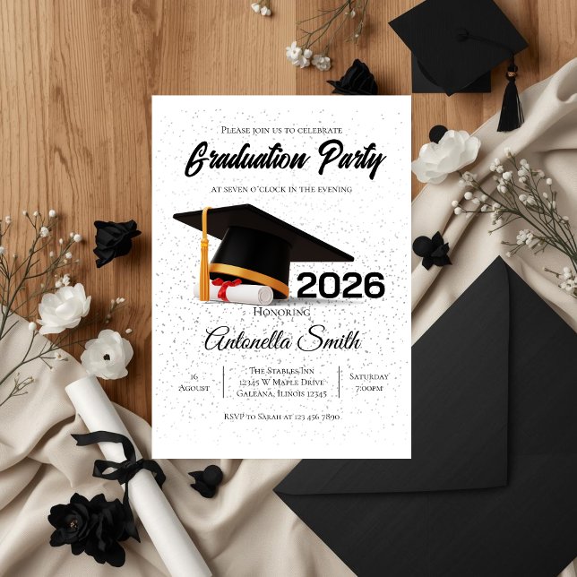 Convites Graduation Party  (Criador carregado)