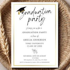 Convites Graduation Party Invitation, Graduation Invitation
