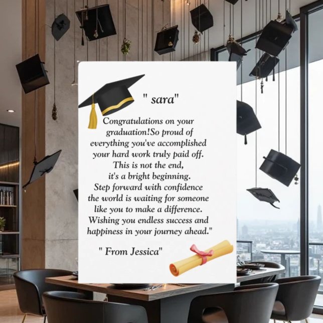 Convites  Graduation- Universal Design for all ages (Criador carregado)