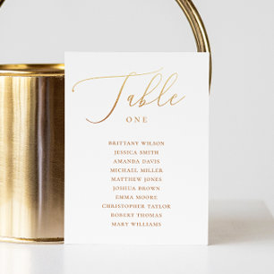 Convites Gráfico de assentos de casamento da caligrafia dou