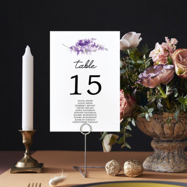 Convites Gráfico de Assentos de Mesa Número para Casamento  (Criador carregado)