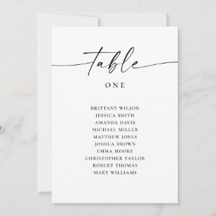 Convites Gráfico de Casamento Minimalista Script Moderno