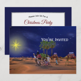 Convites Gráfico de Natal das Estrelas do Wise Men