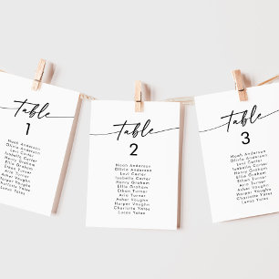 Convites Gráfico de Sentados de Boho Chic Black and White H