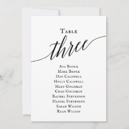 Convites Gráfico de Seposição da Tabela de Script Elegante 