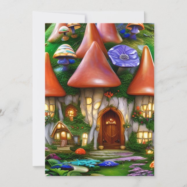 Convites Gráfico mágico (Frente)