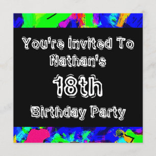 Convites Grafite ~ Festa