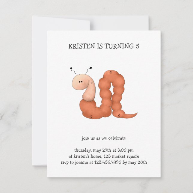 Convites Gram's Garden (Frente)