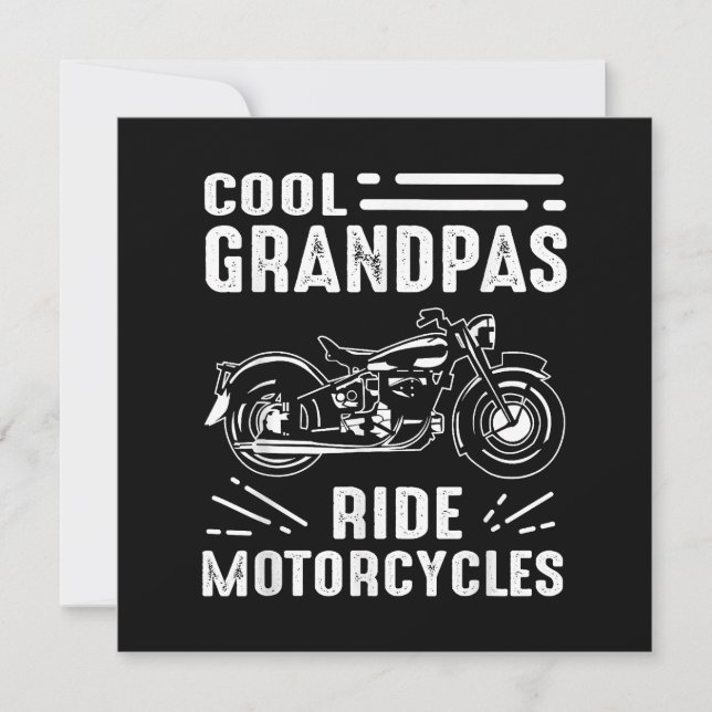 Convites Grand Padre Biker (Frente)