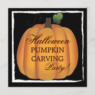 Convites Grande festa de caranguejo de Abóbora do Dia das B