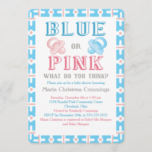 Convites Grande revele o chá de fraldas que o género reve