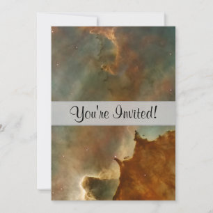 Convites Grandes nuvens da nebulosa de Corina