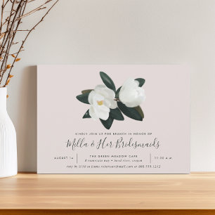 Convites Grandiflora Southern Magnolia Bridesmaids Brunch