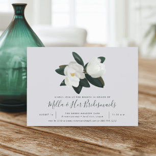 Convites Grandiflora   Southern Magnolia Bridesmaids Brunch
