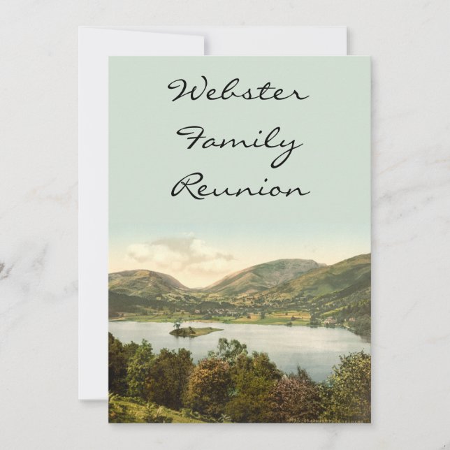 Convites Grasmere III, Lake District, Cumbria, Inglaterra (Frente)
