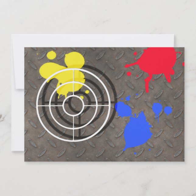 Convites Grata enferrujada com luz (Frente)